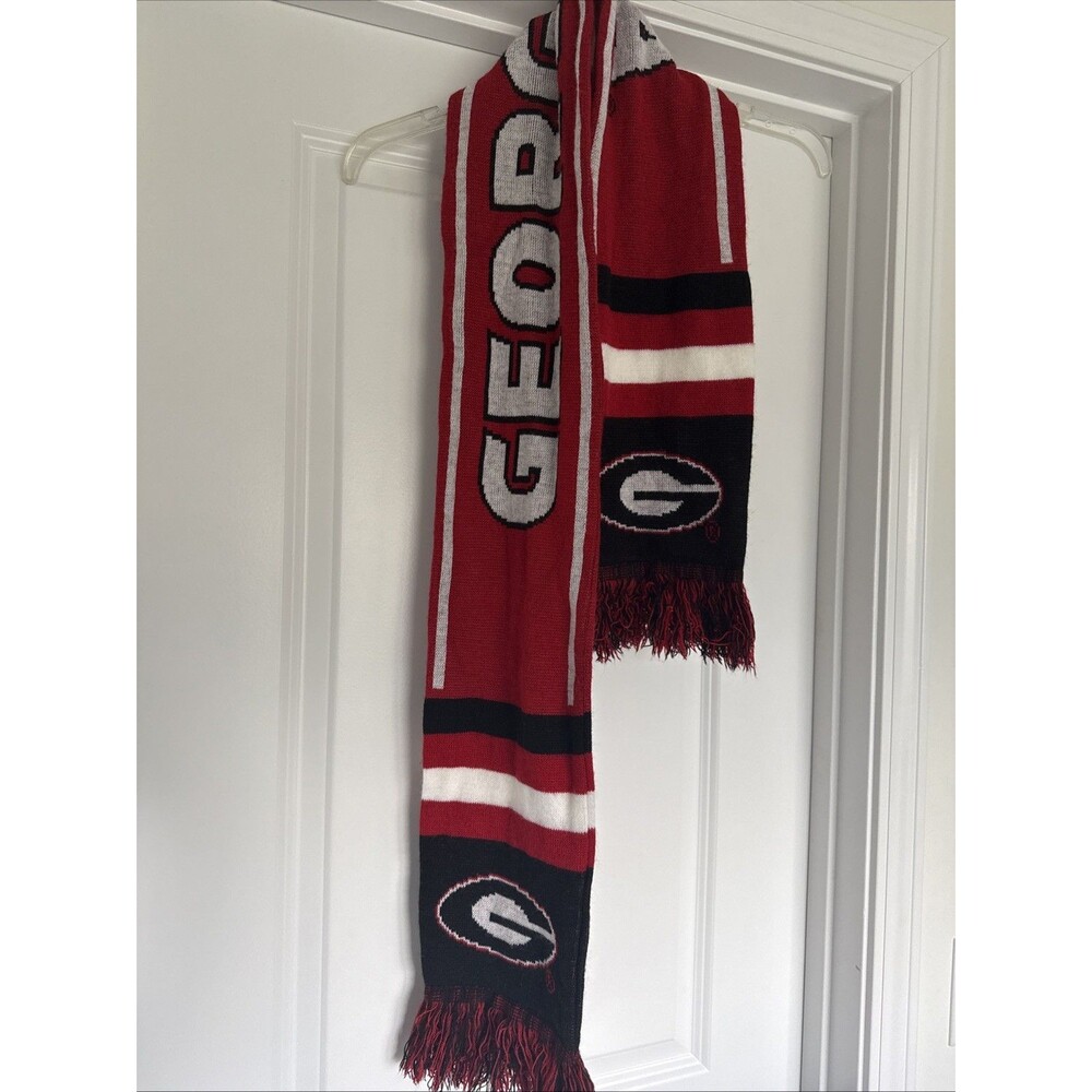 University Of Georgia Scarf Forever Collectibles Layered Reversible DAWGS